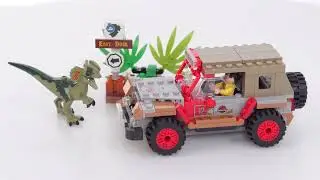 Обзор набора LEGO Jurassic Park Dilophosaurus Ambush 76958! Почему он такой дешёвый?