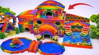 Rainbow Craft House DIY 🌈 | Easy School Project | #DIY #Crafts #RainbowCrafts #usa #house 