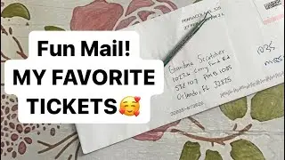 FUN MAIL! A wonderful viewer sent me some of my favorite Florida Lottery scratch off tickets!