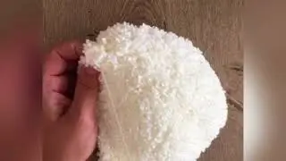 Kartopu anakuzusundan panda çocuk beresi