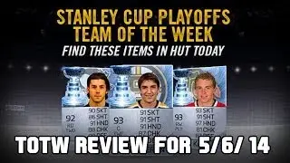 NHL 14 HUT:  Team of the Week Review (5/06/14)