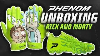 Rick and Morty Football Cleats & Gloves Unboxing &ndash; PhenomGear with Portal-Inspired Style!