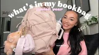 WHATS IN MY BACKPACK FOR SCHOOL!!📓| *junior year*