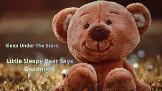 Calm Bedtime Song for Toddlers .....Little Sleepy Bear Says Goodnight: Sleep Under The Stars