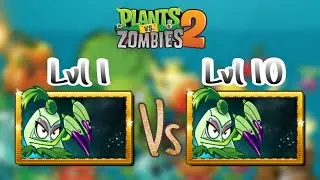 PvZ 2 - Max Level Pokra Vs Level 1 Pokra  Against Egyptian Zombies