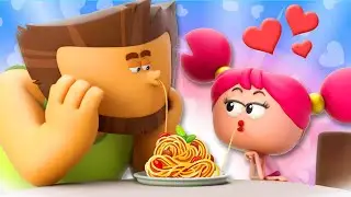 AstroLOLogy | Uh oh Spaghetti 🍝 | Kids Animation | Funny Cartoons For Kids | Cartoon Crush