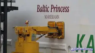 Baltic Princess Empty Ship In Mariehamn 7 December 2024 - Silja Line - Tallink - &Aring;land -
