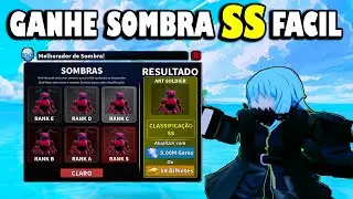 COMO PEGAR SOMBRAS RANK SS F&Aacute;CIL NO CROSSOVER DO ARISE (SOLO LEVELING GAME) - ROBLOX