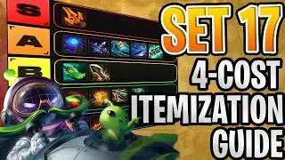 THIS is how you itemize every 4 cost in Set 17 TFT!