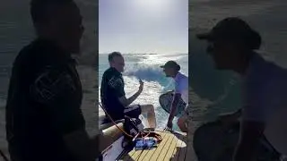 Wakesurfing With Deadmau5 #shorts #travel #caribbean