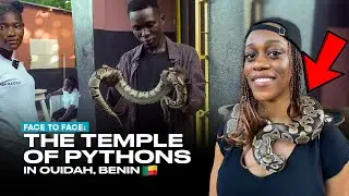 THE MYSTERIOUS TEMPLE OF PYTHONS IN OUIDAH, BENIN REPUBLIC | VODUN