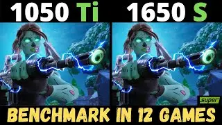 GTX 1050 Ti VS GTX 1650 SUPER BENCHMARK IN 2020