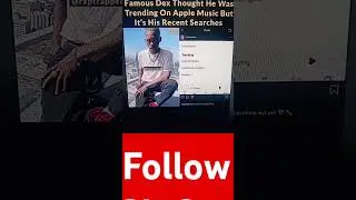 Famous Dex thought he was trending on Apple Music #famousdextypebeat #famous dex #chiraq #chicago