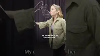 My gut reaction to her callback audition 🎬