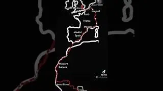 Accra to London map 😇