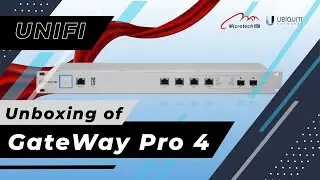 Unboxing of Ubiquiti UniFi Security Gateway Pro 4