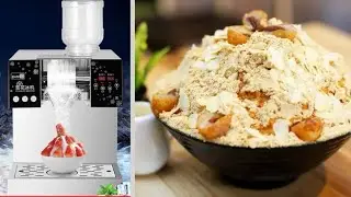 M&aacute;y L&agrave;m Kem Tuyết Bingsu- Bingsoo M&aacute;y L&agrave;m Kem Tuyết H&agrave;n Quốc, M&aacute;y L&agrave;m Kem Tuyết Bingsu Đ&aacute; B&agrave;o