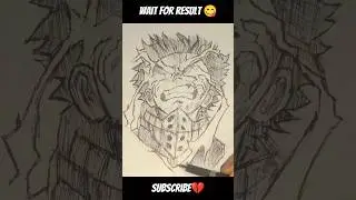 Drawing Deku 🔥from my hero academia!⚙️🚀 #shorts