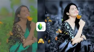 New Snapseed Dark Blue Effect Photo Editing Tricks 🔥 Snapseed Background Colour Change Trick Editing