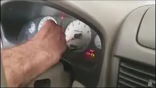 ظبط مؤشرات عداد نيسان صني الشكل القديم n16 للوضع الافتراضي