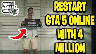 Как перезапустить GTA 5 Online с 4 миллионами в 2025 году
