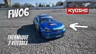 KYOSHO FW06 Thermique 2 vitesses, carrosserie HPI de SUBARU