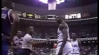 Shaq wants to FIGHT Anthony Bonner after dirty cheap shot 1994