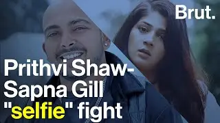 Prithvi Shaw-Sapna Gill 