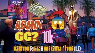 😱 How much Admin get GC ❓ Grand mobile rp life simulator { Fafi Gamerz} #grandrp