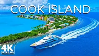 [4K] Cook Island - Warm Sunshine, Blue Coasts & Summer Escape | Deep House Chill