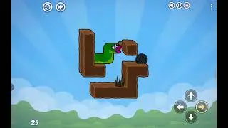 Apple Worm  level 25 guide 