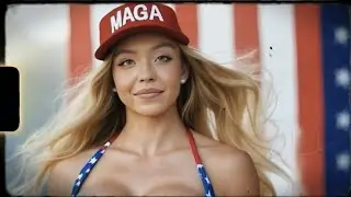 Sydney MAGA Sweeney: Patriotic Trump Anthem 🇺🇸🎤
