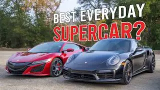 Способны ли технологии сделать суперкар лучше для повседневной езды? | NSX NC1 2017 года против 9...