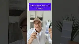 Wandfarben-Hack Nr.10: Violett #shorts #wandfarbe #interiordesign #lila