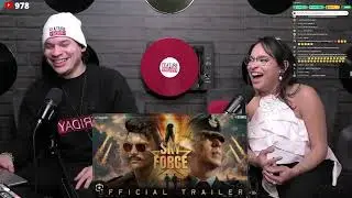 Waleska & Efra react to SKY FORCE  movie trailer