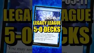 UNDEFEATED MTG Legacy League Decklists (2025-05-11) #davidroyale #legacy #legacymtg