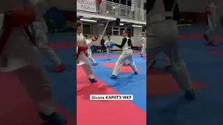 Школа каратэ WKF. Тренировка каратистов. Каратэ WKF. #karatewkf #каратэ #карате
