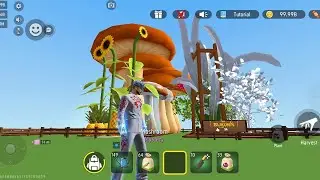 Tree and Fruits Bada kese kare Free Garden Craftland Map Me | Free fire Free Garden Full Gameplay🧡🤍💚