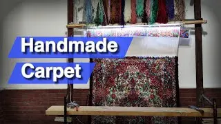 ASMR Carpet Weaving | Persian Handmade Rug - Part 1 