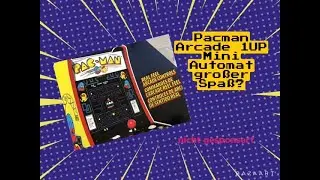 Arcade 1up Pacman Countercade review german / deutsch