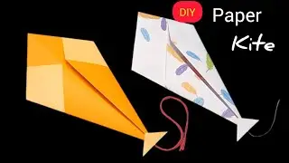 Makar sankranti craft idea | Makar sankranti craft for school project | Origami kite