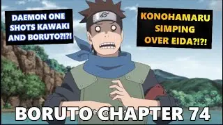 DAEMON ONE SHOTS KAWAKI AND BORUTO? | BORUTO CHAPTER 74 REVIEW