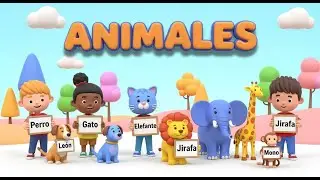 Animales Amigos 🐾🎶 | Aprende sus Nombres Fácil