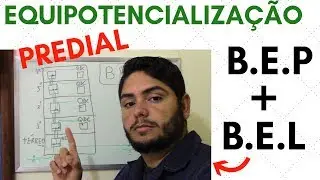 EQUIPOTENCIALIZAÇÃO PREDIAL  - B.E.P + B.E.L -