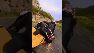 Scraping the Road! ⚡️ Extreme Lean Angle