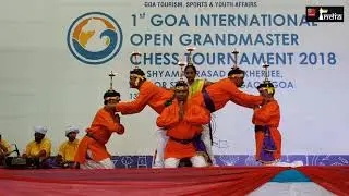 Brilliant dance performance at the opening ceremony of 1st Goa GM open 2018