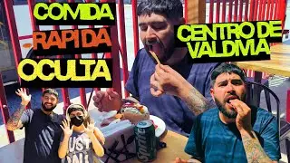 ¡Todo delicioso! Probando picada en el centro de Valdivia