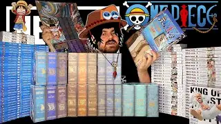 ONE PIECE 🏴‍☠️ COFANETTI 5+6 (FR 🇨🇵 / JAP 🇯🇵) per MANGA ITA 🇮🇹 + TELO MARE 🏖 GEAR 5 INTROVABILE!! 😱