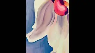 White Orchids, calm flowers, elegant artworks, wall decor for bedroom, for living room interior