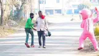 Teddy day 😂Brick Funny prank and Dance 😅  | mr comedy racer | Pink teddy | gulabi gudda|